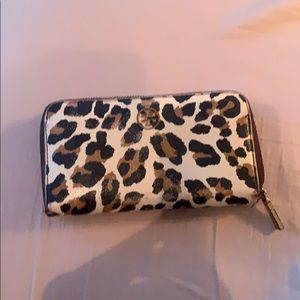 Tory Burch Leopard Wallet